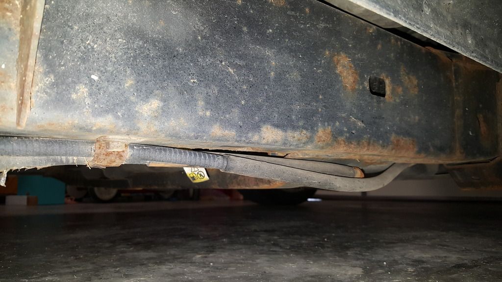 Brake lines hanging Chevrolet Colorado & GMC Canyon Forum